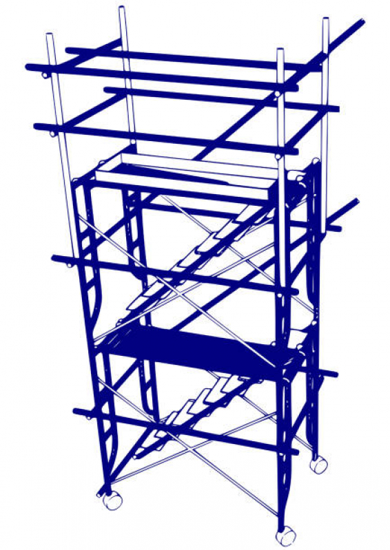 Locação de Escoras Valor Morros - Locação de Andaime Tubular