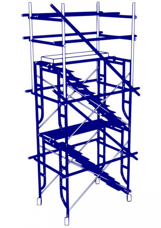 Valor de Locação de Escora Itapegica - Locação de Andaime Tubular