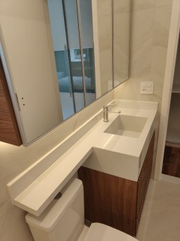 Lavatório de Mármore para Banheiro no Glicério